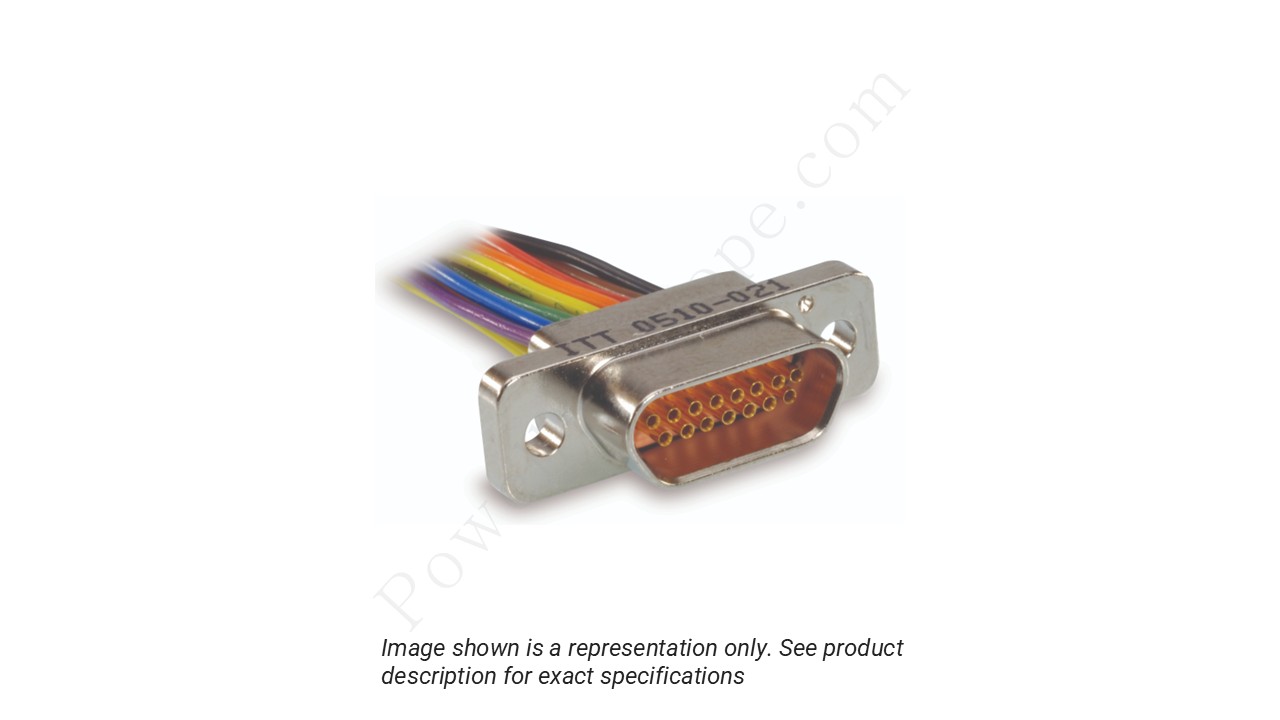 Image representing the style and polarization of the ITT Cannon M83513/04-A01N